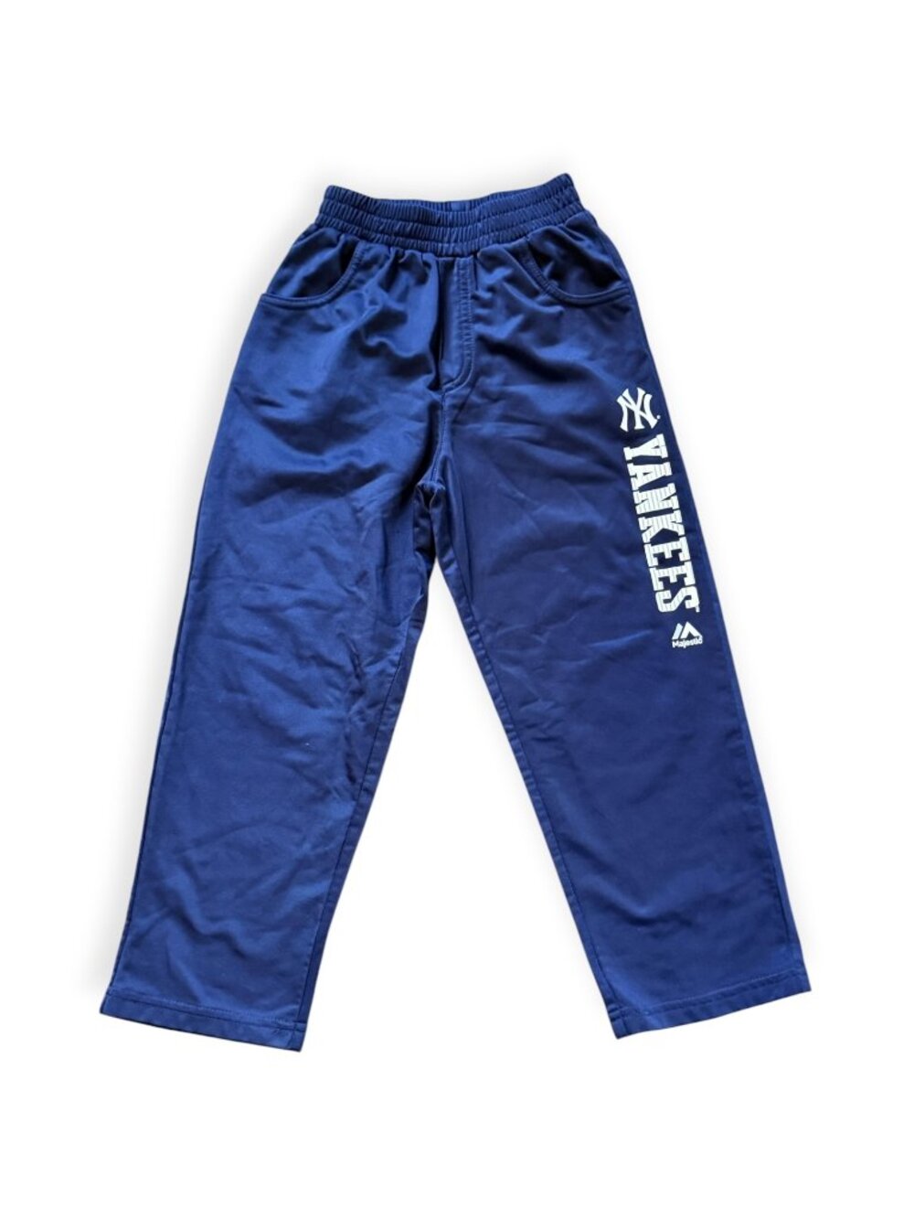 Majestic Blue Yankees Kids Sweatpants size 5/6